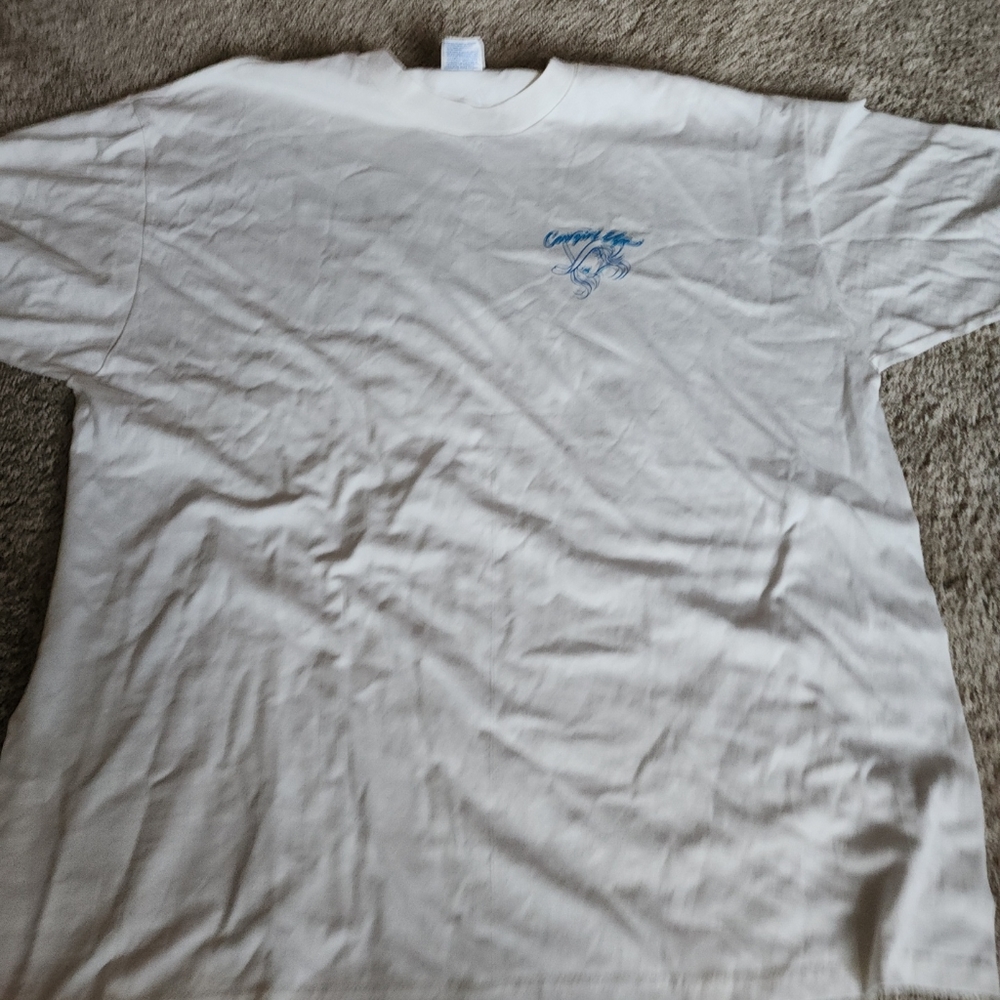 Country Up Cowgirl Horse Rodeo Women's T-shirt Tee Saying on Back.